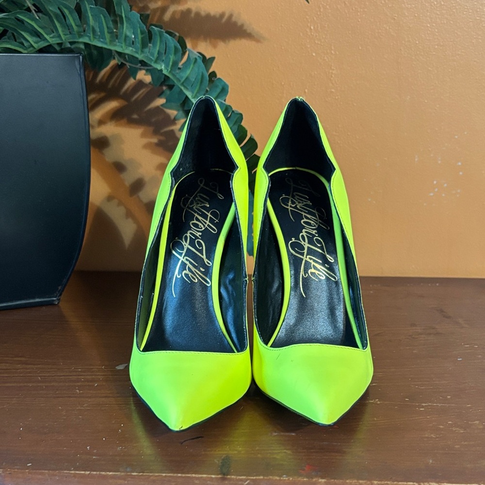 LFL by Lust for Life Vibrant Yellow Heels